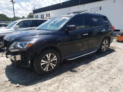 Nissan salvage cars for sale: 2018 Nissan Pathfinder S