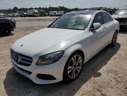 Vehiculos salvage en venta de Copart Houston, TX: 2018 Mercedes-Benz C300