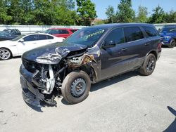 Salvage cars for sale at Billerica, MA auction: 2021 Dodge Durango GT