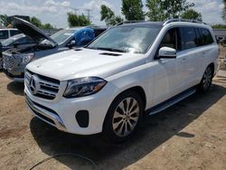 Salvage cars for sale from Copart Elgin, IL: 2018 Mercedes-Benz GLS 450 4matic