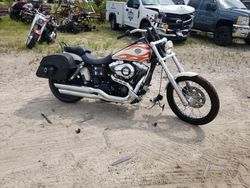 Harley-Davidson salvage cars for sale: 2014 Harley-Davidson Fxdwg Dyna Wide Glide