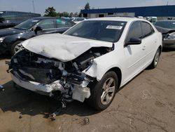 Salvage cars for sale from Copart Woodhaven, MI: 2015 Chevrolet Malibu LS