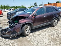 KIA salvage cars for sale: 2011 KIA Sorento Base