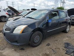 Salvage cars for sale at Dyer, IN auction: 2010 Nissan Sentra 2.0