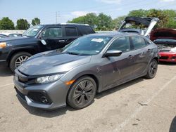 Salvage cars for sale at Moraine, OH auction: 2018 Honda Civic EX