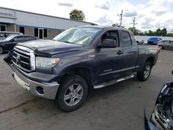 Salvage trucks for sale at New Britain, CT auction: 2011 Toyota Tundra Double Cab SR5