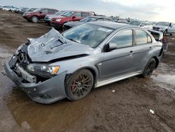 Mitsubishi evo Vehiculos salvage en venta: 2014 Mitsubishi Lancer Evolution GSR