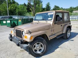 Jeep salvage cars for sale: 2000 Jeep Wrangler / TJ Sahara