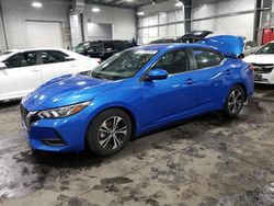 Buy Salvage Cars For Sale now at auction: 2021 Nissan Sentra SV