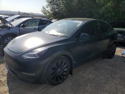Salvage cars for sale at Arlington, WA auction: 2022 Tesla Model Y