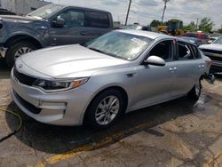 Salvage cars for sale at Chicago Heights, IL auction: 2018 KIA Optima LX