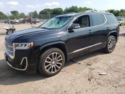 Salvage cars for sale from Copart Chalfont, PA: 2020 GMC Acadia Denali