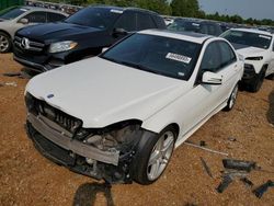 Mercedes-Benz C-Class salvage cars for sale: 2013 Mercedes-Benz C 300 4matic