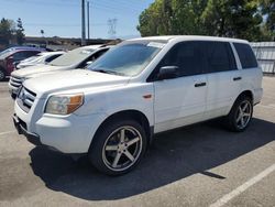 Salvage cars for sale from Copart Rancho Cucamonga, CA: 2007 Honda Pilot LX