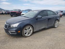 Salvage cars for sale at Helena, MT auction: 2015 Chevrolet Cruze LTZ