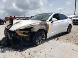 Salvage cars for sale at Homestead, FL auction: 2020 Hyundai Sonata Limited