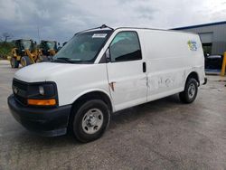 Salvage trucks for sale at Fort Pierce, FL auction: 2017 Chevrolet Express G2500