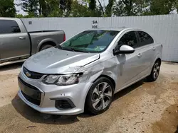 Salvage cars for sale from Copart Bridgeton, MO: 2017 Chevrolet Sonic Premier