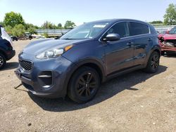 Salvage cars for sale from Copart Columbia Station, OH: 2017 KIA Sportage LX