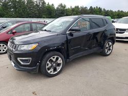 Jeep salvage cars for sale: 2018 Jeep Compass Limited