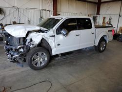 Salvage cars for sale from Copart Billings, MT: 2019 Ford F150 Supercrew