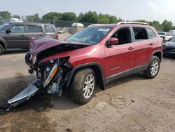 Salvage cars for sale from Copart Chalfont, PA: 2014 Jeep Cherokee Latitude