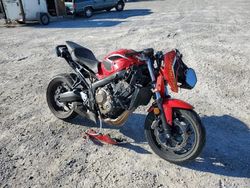 Salvage cars for sale from Copart North Las Vegas, NV: 2018 Honda CBR650 F
