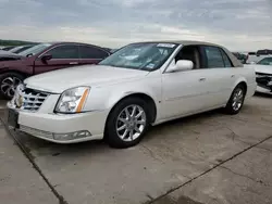 Salvage cars for sale at Grand Prairie, TX auction: 2010 Cadillac DTS Luxury Collection