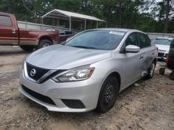 Salvage cars for sale at Austell, GA auction: 2017 Nissan Sentra S