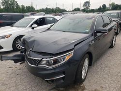 KIA Optima EX salvage cars for sale: 2016 KIA Optima EX