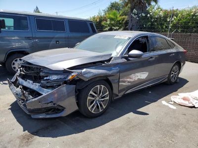 Salvage cars for sale from Copart San Martin, CA: 2022 Honda Accord Hybrid EXL