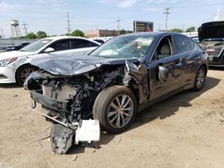 Salvage cars for sale at Dyer, IN auction: 2015 Infiniti Q50 Base