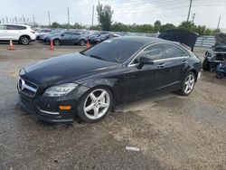 Vehiculos salvage en venta de Copart Miami, FL: 2013 Mercedes-Benz CLS 550 4matic