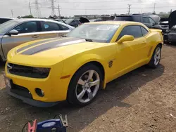 Salvage cars for sale at Elgin, IL auction: 2012 Chevrolet Camaro LT