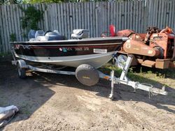 Lund salvage cars for sale: 2004 Lund Boat With Trailer