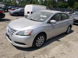 Salvage cars for sale from Copart Waldorf, MD: 2014 Nissan Sentra S