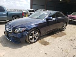 Salvage cars for sale from Copart Houston, TX: 2017 Mercedes-Benz E 300 4matic