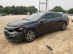 Chevrolet salvage cars for sale: 2021 Chevrolet Malibu RS