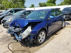 Chevrolet salvage cars for sale: 2012 Chevrolet Cruze LT