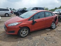 Salvage cars for sale at Hillsborough, NJ auction: 2018 Ford Fiesta SE