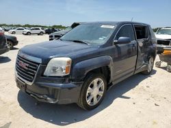 Salvage cars for sale at San Antonio, TX auction: 2017 GMC Terrain SLE