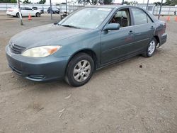 Toyota salvage cars for sale: 2002 Toyota Camry LE