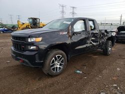 Salvage cars for sale at Elgin, IL auction: 2019 Chevrolet Silverado K1500 Trail Boss Custom