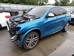 BMW x4 salvage cars for sale: 2017 BMW X4 XDRIVEM40I
