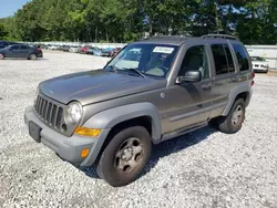 Salvage cars for sale from Copart North Billerica, MA: 2006 Jeep Liberty Sport