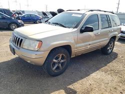 Salvage cars for sale from Copart Dyer, IN: 2001 Jeep Grand Cherokee Limited