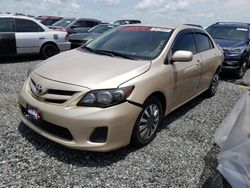 Salvage cars for sale from Copart Riverview, FL: 2011 Toyota Corolla Base