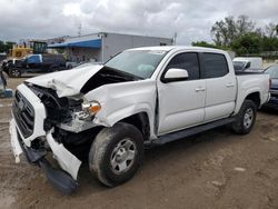 Salvage cars for sale at Opa Locka, FL auction: 2018 Toyota Tacoma Double Cab