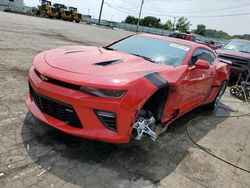 Salvage cars for sale from Copart Chicago Heights, IL: 2017 Chevrolet Camaro SS