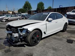 Salvage cars for sale at Wilmington, CA auction: 2023 Genesis G70 Base